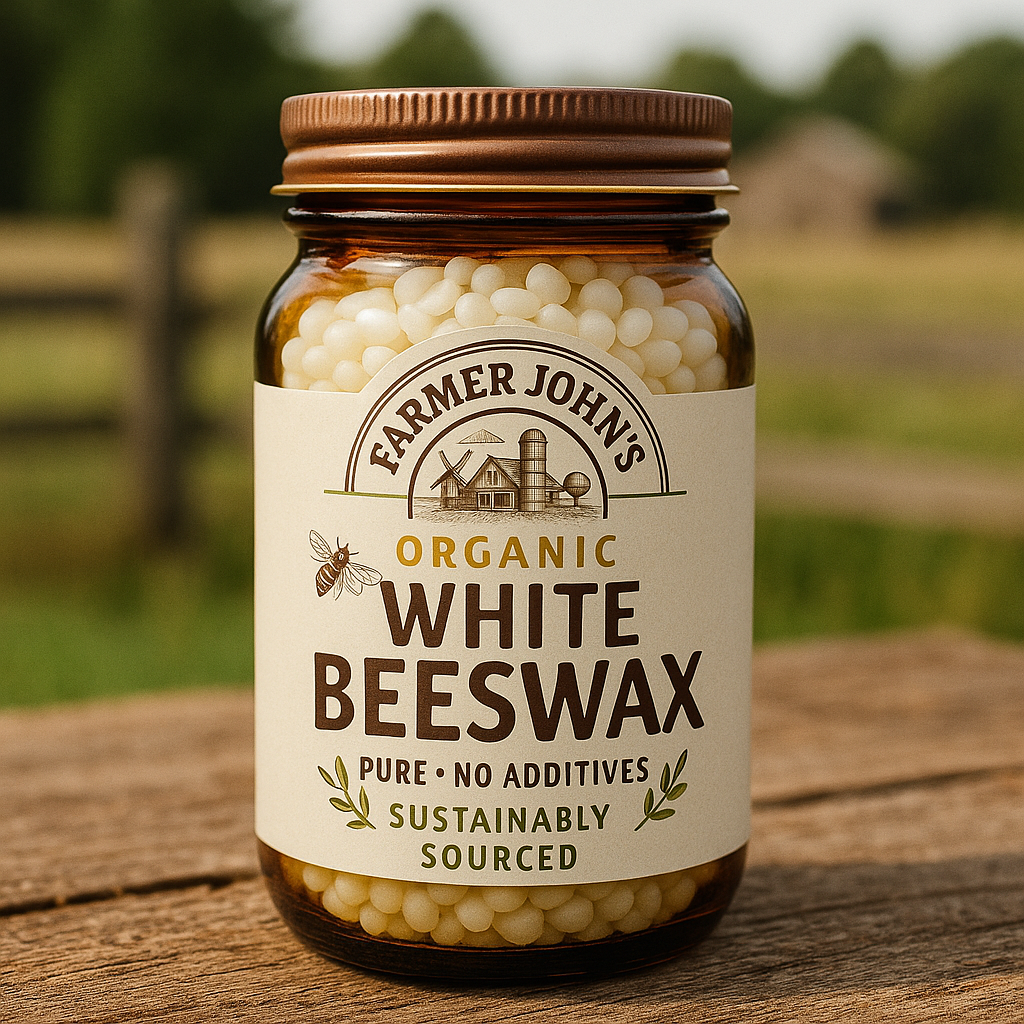Organic White Beeswax Pellets