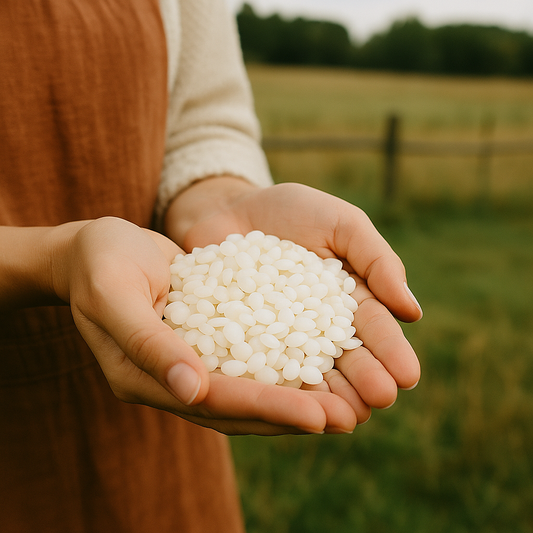 Organic White Beeswax Pellets