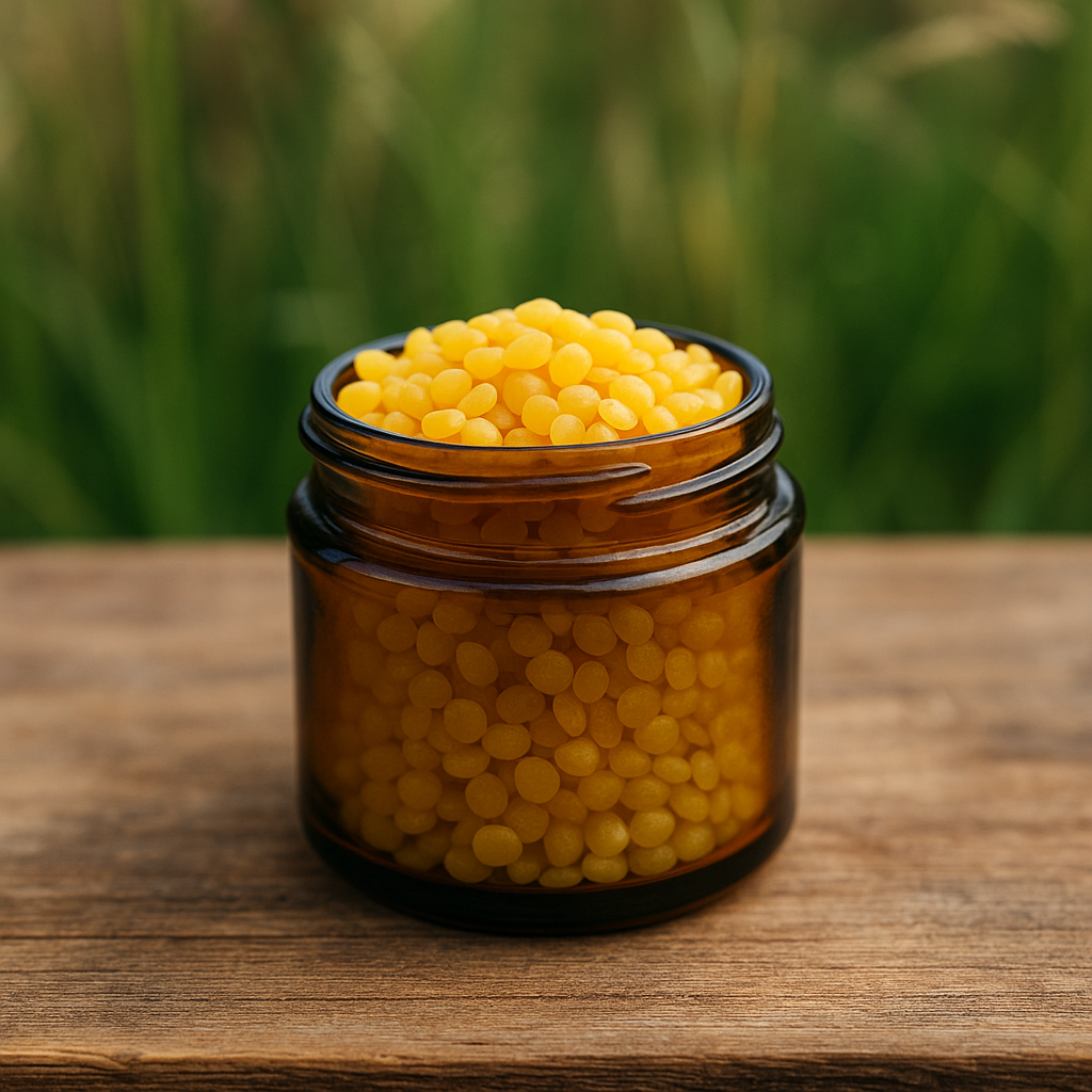 Organic Yellow Beeswax Pellets
